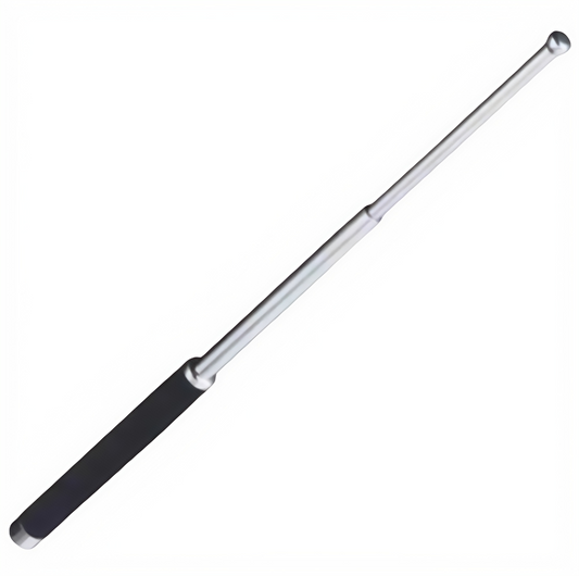 21 inch sponge handle silver baton