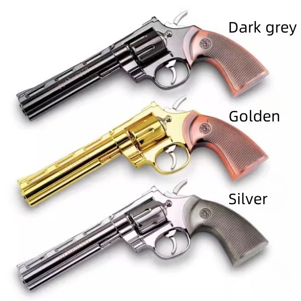 ） New product 1: 2.05 python model gun revolver simulation handheld toy full metal alloy gun can not fire