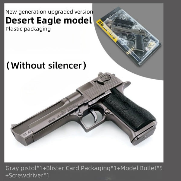 New generation upgraded version of Desert Eagle 1:2.05 alloy toy model gun children's toys cannot be fired