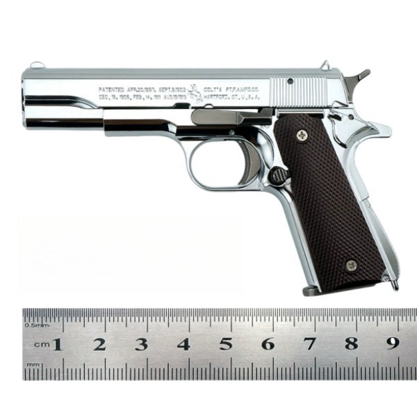 1:2.05 full metal M1911 pistol toy model can be ejected, disassembled and assembled for boys, cannot be fired