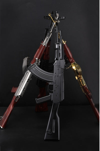 1:2.05 alloy military model AK47 metal model AK assault rifle gun toy ornaments cannot be fired