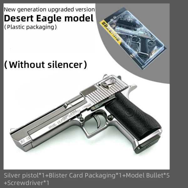 New generation upgraded version of Desert Eagle 1:2.05 alloy toy model gun children's toys cannot be fired