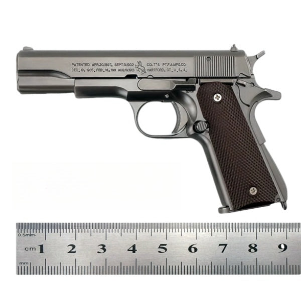 1:2.05 full metal M1911 pistol toy model can be ejected, disassembled and assembled for boys, cannot be fired