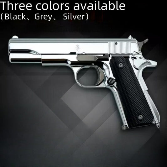 1:2.05 full metal M1911 pistol toy model can be ejected, disassembled and assembled for boys, cannot be fired